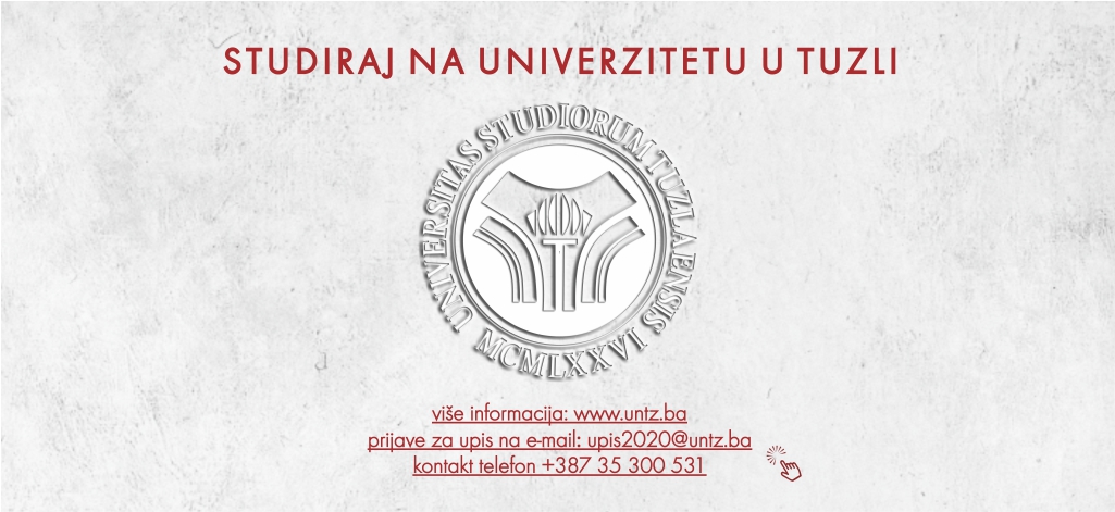 Univerzitet u Tuzli -Vodič za buduće studente ak. 2020/21. god.