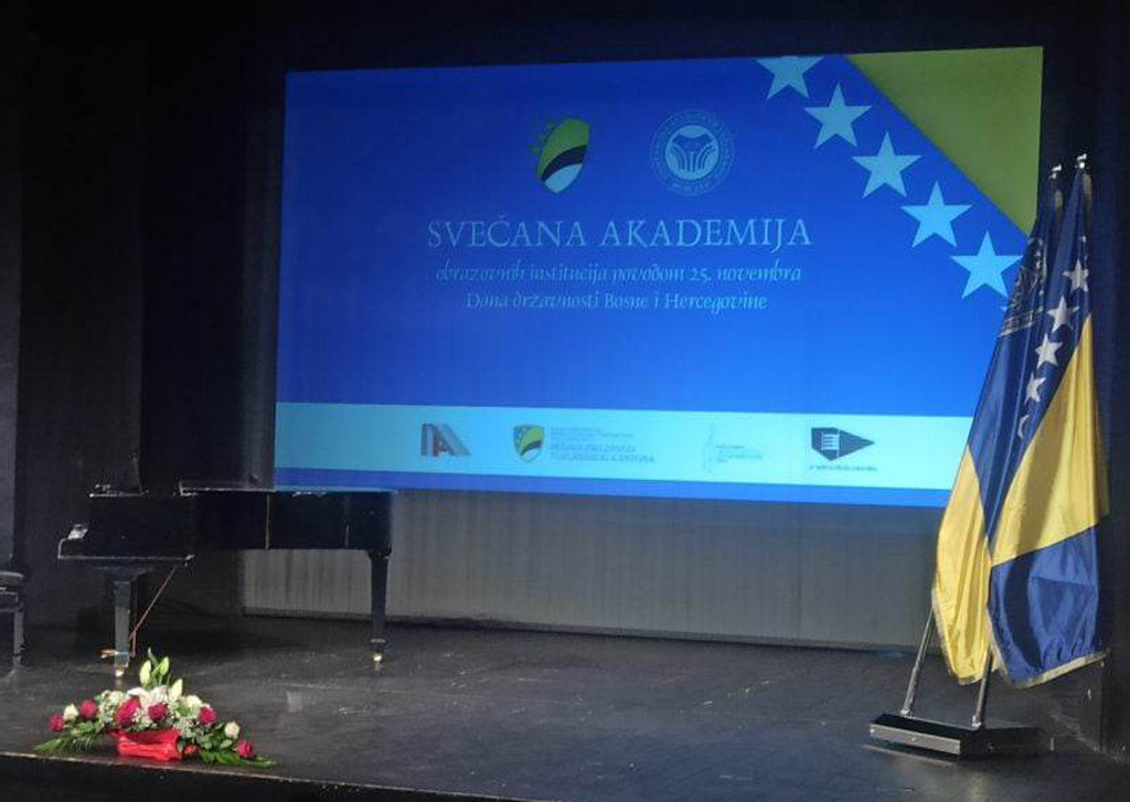 UNTZ - Svečanom akademijom obilježen Dan državnosti Bosne i Hercegovine