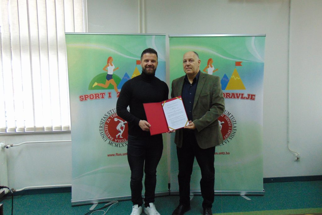 Univerzitet u Tuzli - Na Fakultetu za tjelesni odgoj i sport potpisan Sporazum o naučno-stručnoj i pedagoškoj saradnji