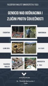 Univerzitet u Tuzli - genocid nad bosnjacima i zlocini protiv covjecnosti