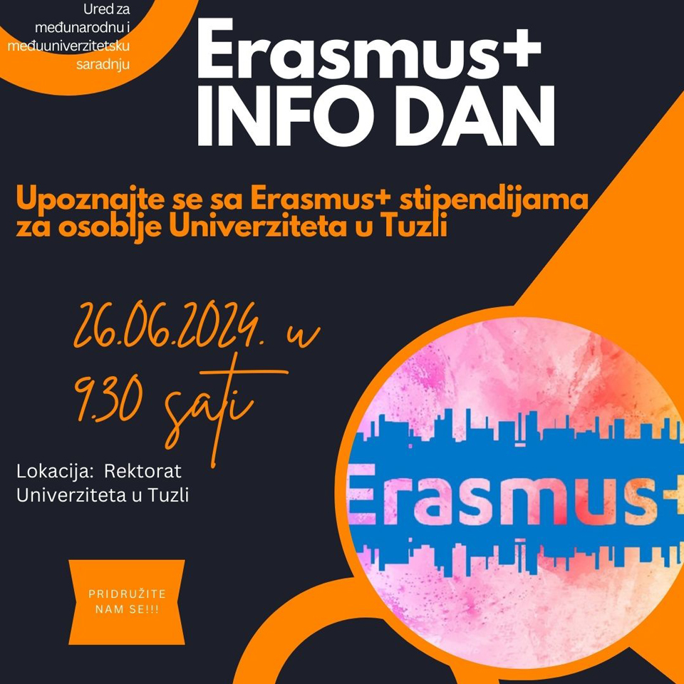 Univerzitet u Tuzli - ERASMUS+ INFO DAN