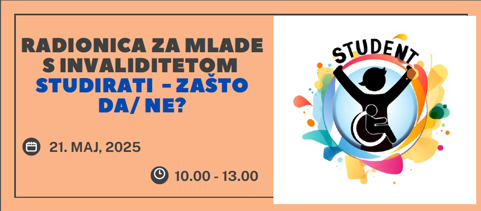 Univerzitet u Tuzli - Radionica za mlade sa invaliditetom "Studirati: zašto da/ne?"