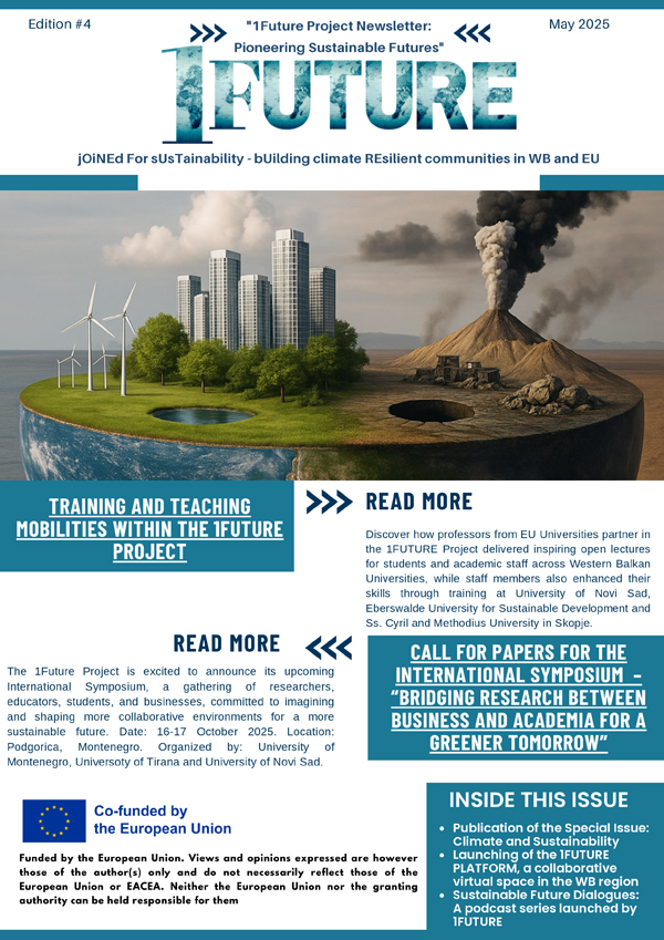 1FUTURE Newsletter 4th Edition