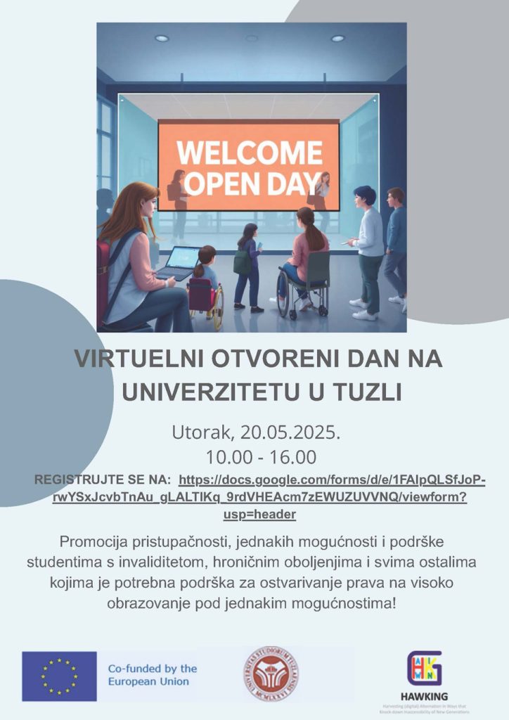 Virtuelni otvoreni dan na Univerzitetu u Tuzli