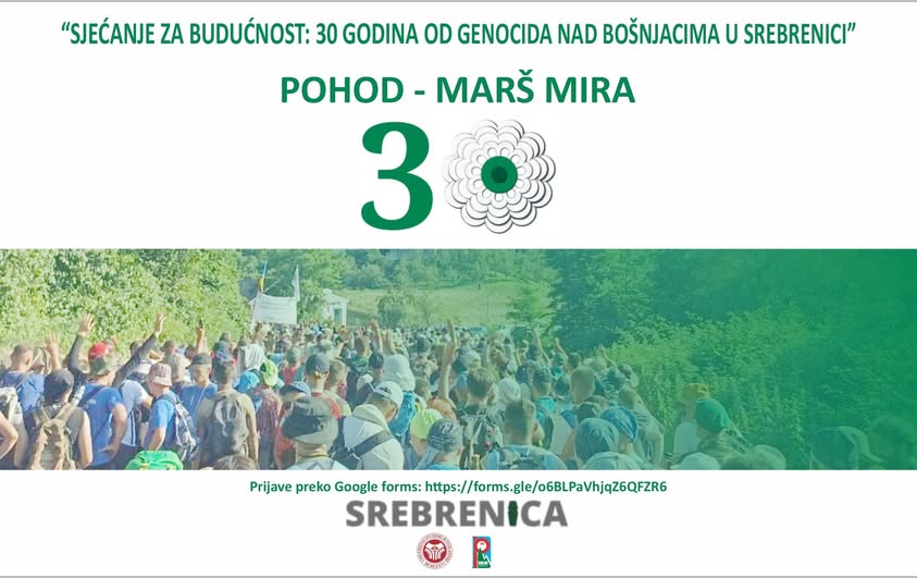 Univerzitet u Tuzli - Poziv na učešće u Maršu mira 2025. godine