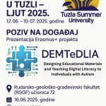 LJUT 2025- Najava događaja: Prezentacija Erasmus+ projekta DEMTeDLIA