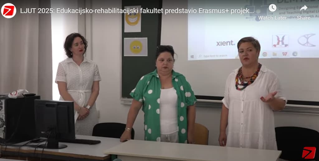 Univerzitet u Tuzli - LJUT 2025: Edukacijsko-rehabilitacijski fakultet predstavio Erasmus+ projekat o digitalnoj pismenosti osoba s autizmom