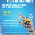LJUT 2025- Najava događaja: Radionica "Umjetna inteligencija u stvarnom svijetu: od teorije do primjene"