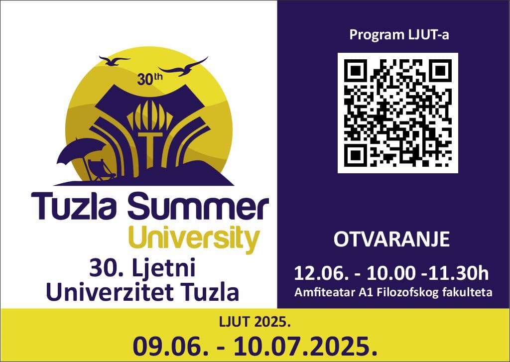 30. LJETNI UNIVERZITET TUZLA - LJUT 2025