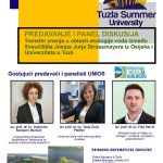LJUT 2025 - Najava događaja: Predavanje i panel diskusija Transfer znanja u oblasti ekologije voda između Sveučilišta Josipa Jurja Strossmayera iz Osijeka i Univerziteta u Tuzli