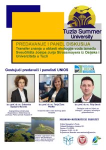 LJUT 2025 - Najava događaja: Transfer znanja u oblasti ekologije voda između Sveučilišta Josipa Jurja Strossmayera iz Osijeka i Univerziteta u Tuzli