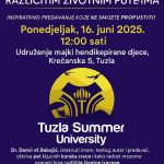LJUT 2025 - Najava događaja: Predavanje "Koraci sreće - kako pronaći radost u različitim životnim putevima"