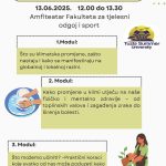 LJUT 2025 - Najava događaja: Radionica "Uticaj klimatskih promjena na zdravlje ljudi"