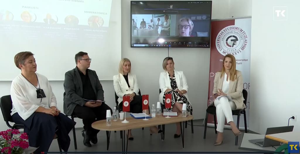 Univerzitet u Tuzli - LJUT 2025: Panel diskusija o integraciji finansijskog obrazovanja u formalni obrazovni sistem