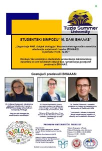 LJUT 2025 - Pozivamo vas da prisustvujete Konferenciji studenata biologije na Univerzitetu u Tuzli