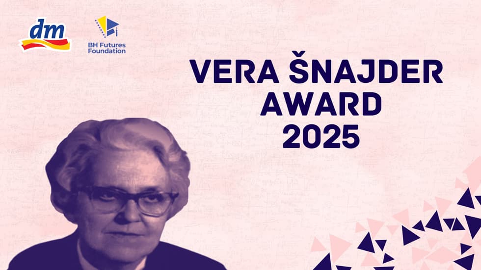 Otvoren poziv BH Futures Foundations za prijavu za nagradu Vera Šnajder za 2025. godinu