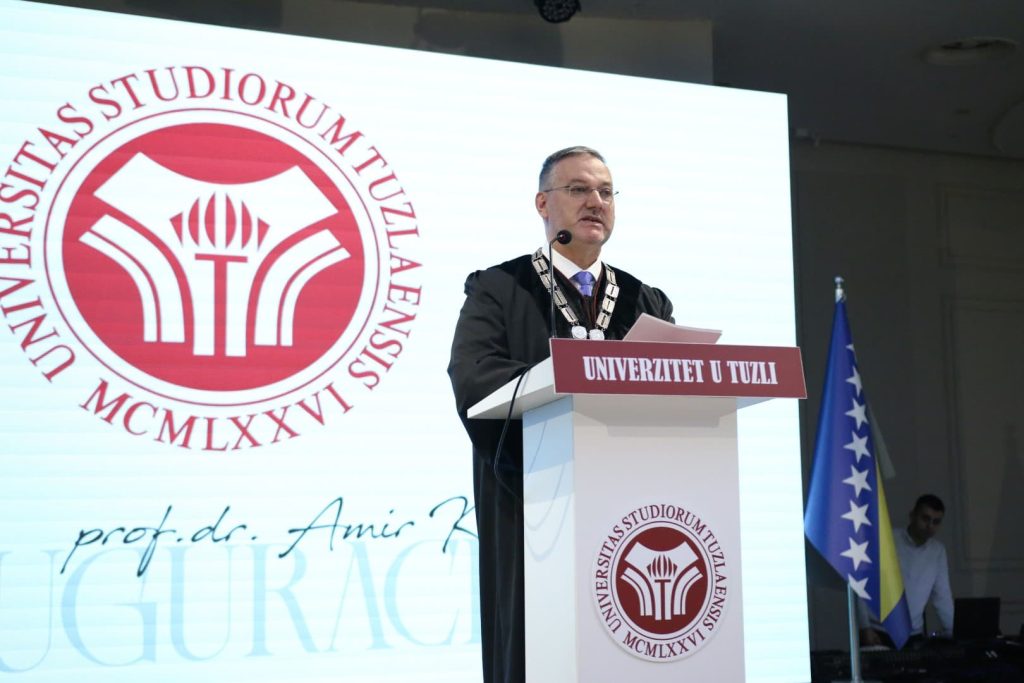 Univerzitet u Tuzli - Inauguralni govor rektora prof. dr. Amira Karića