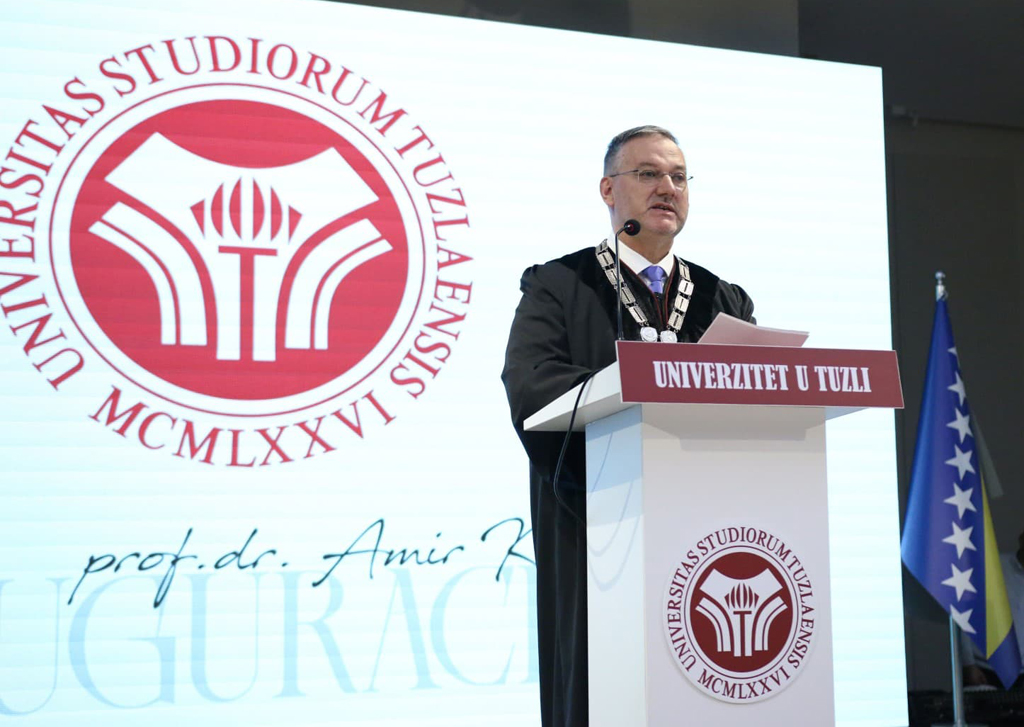 Univerzitet u Tuzli - Inauguralni govor rektora prof. dr. Amira Karića