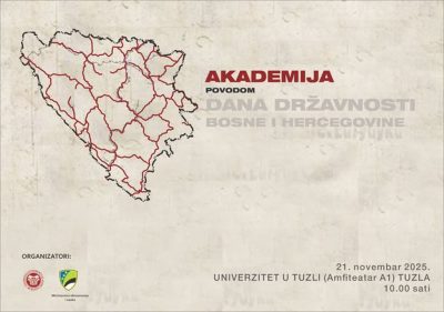 Univerzitet u Tuzli - Akademija povodom Dana državnosti Bosne i Hercegovine