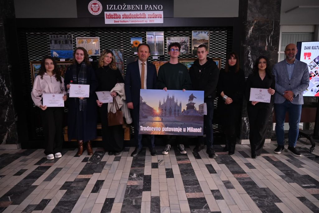 Univerzitet u Tuzli - Trodnevno putovanje u Milano osvojio Edin Džaferović, student Akademije dramskih umjetnosti Univerziteta u Tuzli