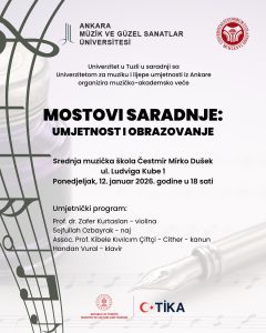 Univerzitet u Tuzli - Muzičko-akademsko veče pod nazivom „Mostovi saradnje: umjetnost i obrazovanje“