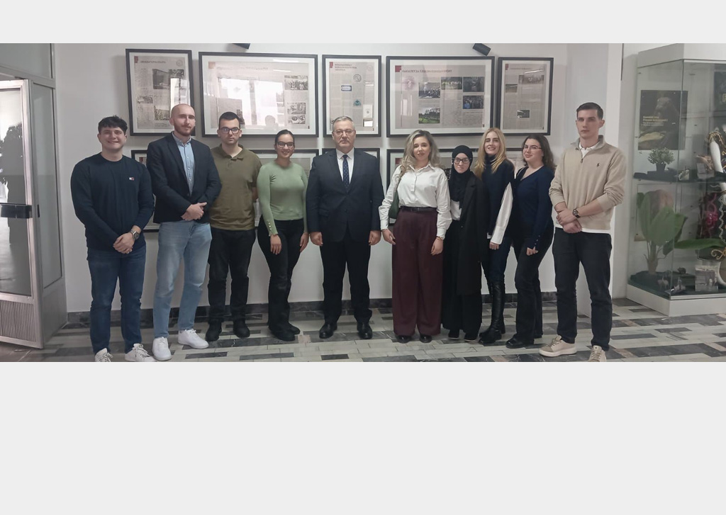 PROF. DR. AMIR KARIĆ, RECTOR OF THE UNIVERSITY OF TUZLA HOSTED A RECEPTION FOR REPRESENTATIVES OF STUDENT COUNCILS