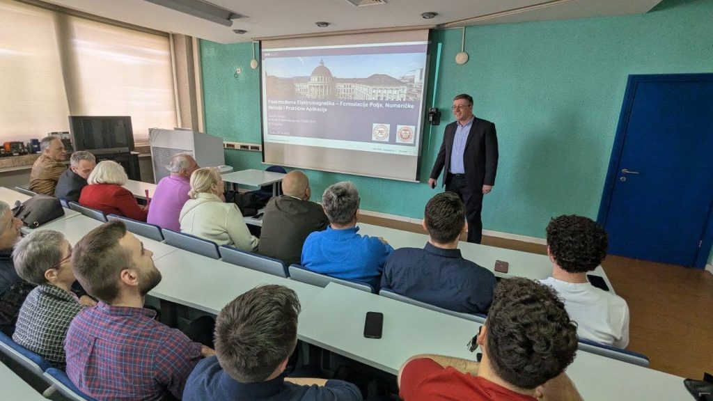 Univerzitet u Tuzli - Na Fakultetu elektrotehnike održano gostujuće predavanje prof. dr. Jasmina Smajića