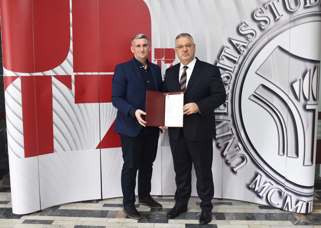 REKTOR UNIVERZITETA U TUZLI, PROF. DR. AMIR KARIĆ, I DIREKTOR ICC TUZLA, JASMIN HASANČEVIĆ POTPISALI SPORAZUM O POSLOVNOJ SARADNJI