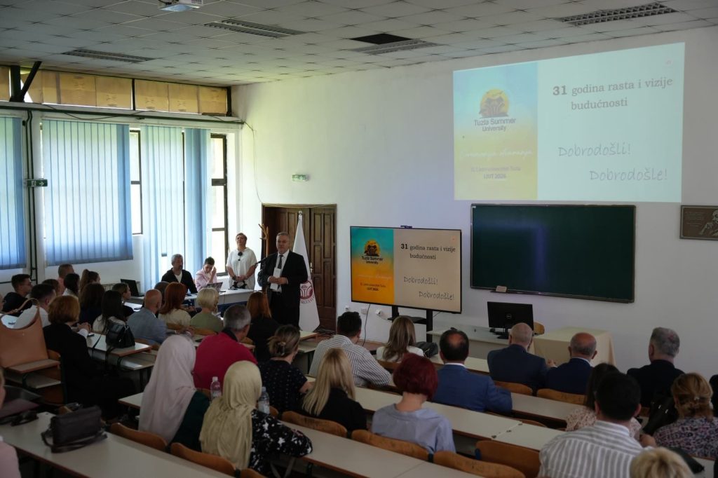Univerzitet u Tuzli -Ljetni univerzitet Tuzla 2026 okupio akademsku zajednicu kroz nauku, umjetnost i inovacije