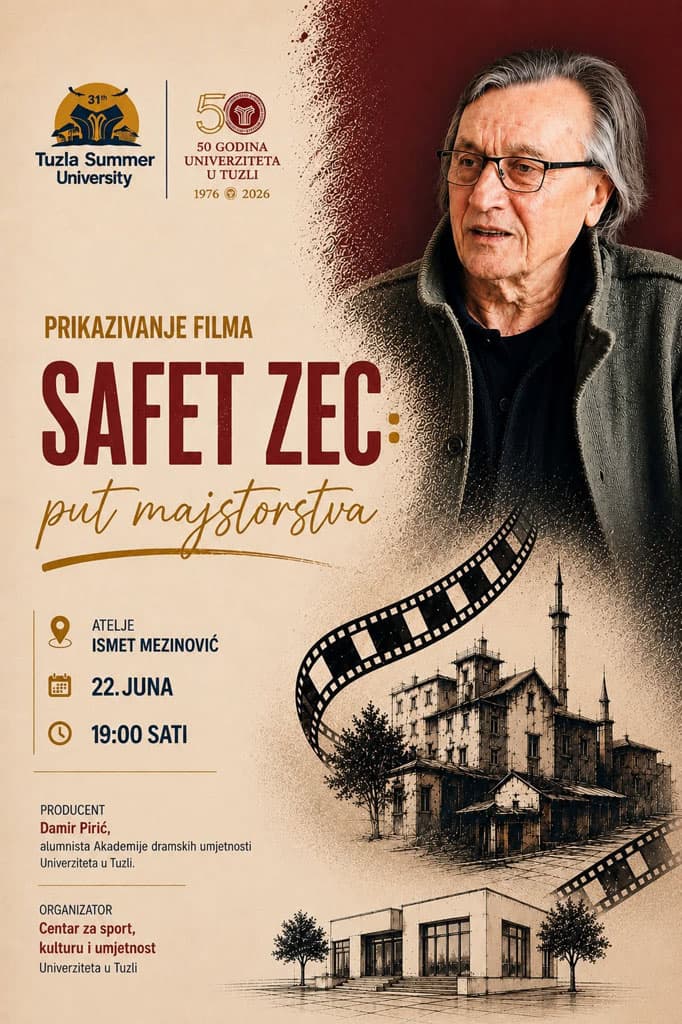 Univerzitet u Tuzli - LJUT 2026 - Projekcija filma „Put majstorstva“