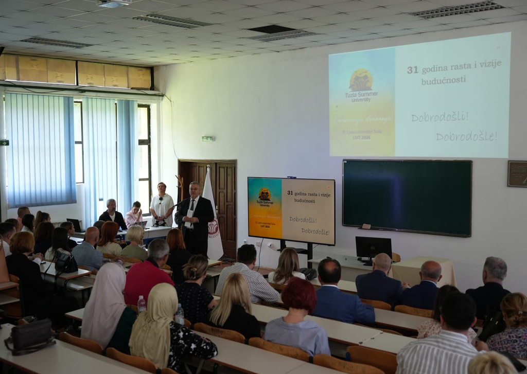 LJETNI UNIVERZITET TUZLA 2026 OKUPIO AKADEMSKU ZAJEDNICU KROZ NAUKU, UMJETNOST I INOVACIJE